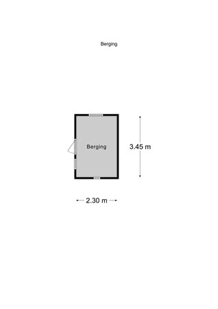 Floorplan - Maastrichterlaan 151, 6291 EP Vaals